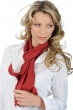Cashmere & Zijde accessoires sjaals scarva koper rood 170x25cm